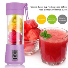 Portable USB Electric Juicer (6 Blade)