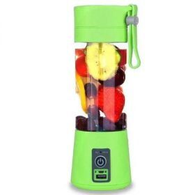 Portable 6 Blade Rechargeable Juicer With Power Bank Mobile Charging Support