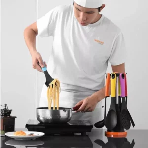 6 Pieces Non Stick Cooking Spoon Set