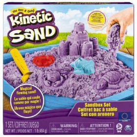 Kinetic Sand With Toys