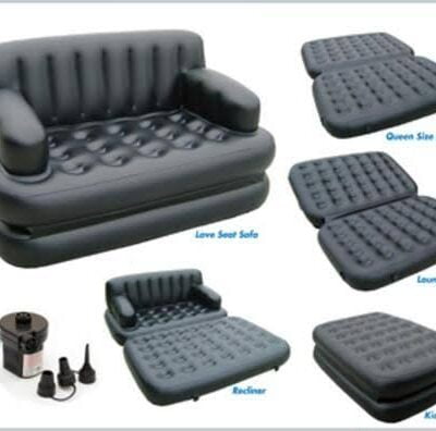 Sofa Air Bed Couch With Free Electric Pump Bestway