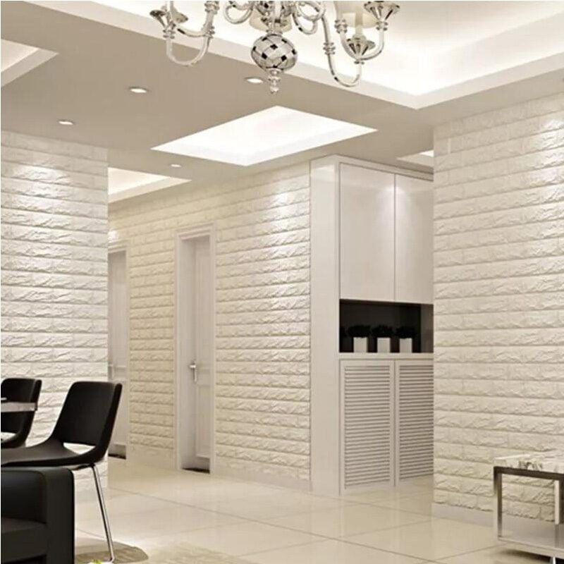 3D Foam Brick Wallpaper Stickers 1
