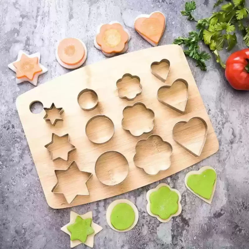 12 Pcs Cookie Cutters Set