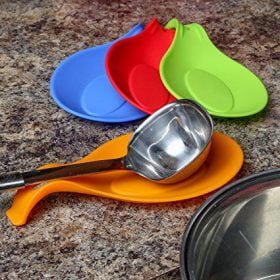 Counter Top Silicone Spoon Holder