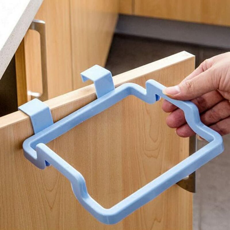 Garbage Bag Holder Dustbin Towel Rack 2