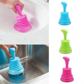 Sink Unblock And Drain Cleaning Plunger