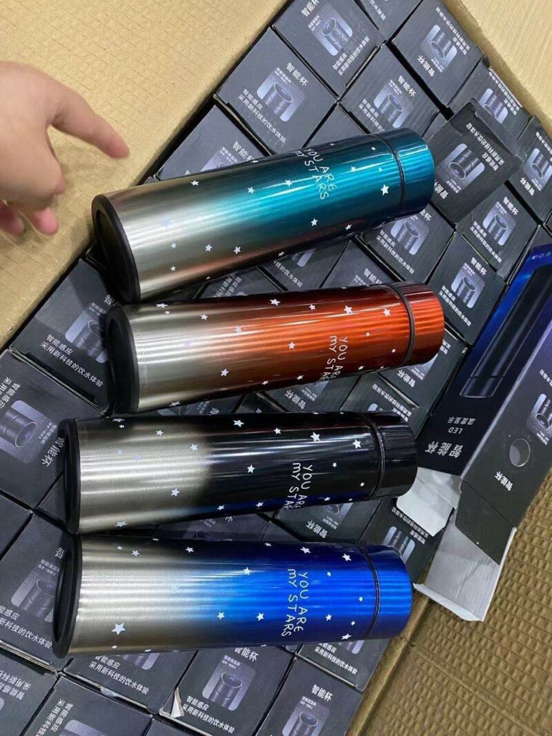 Smart LED Active Temperature Display Indicator Insulated Stainless Steel Hot Cold Flask Bottle 500 ml 2