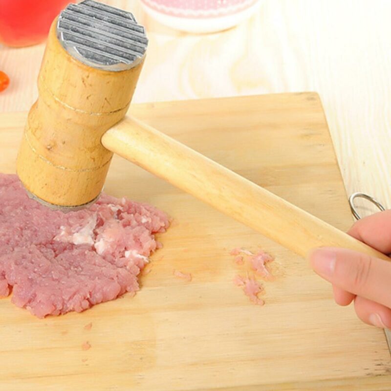 Wooden Double Sided Meat Tender 1 1