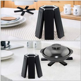Foldable Anti-Hot Insulation Pad Pot Holder Kitchen Mat Table Placemat