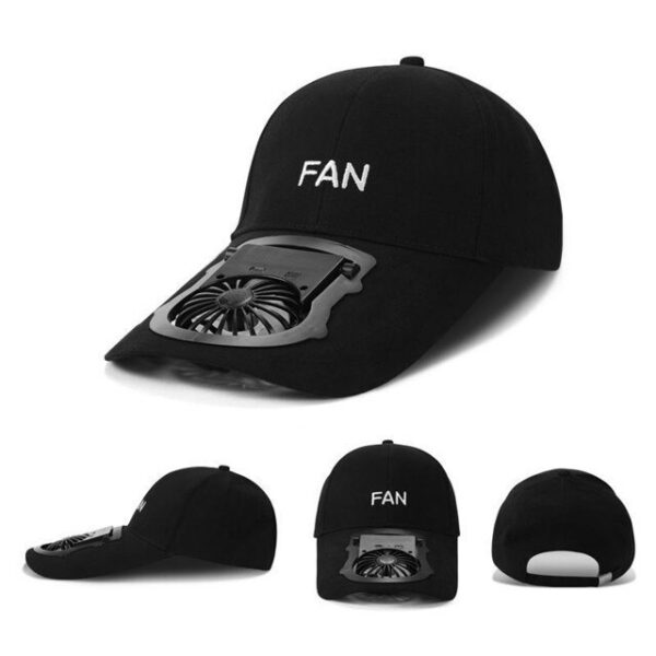 Sports Sun Hat Creative Rechargeable Fan