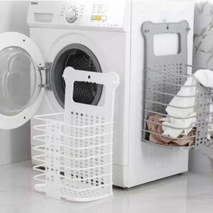 Wall Hanging Foldable Multifunctional Laundry Storage Basket