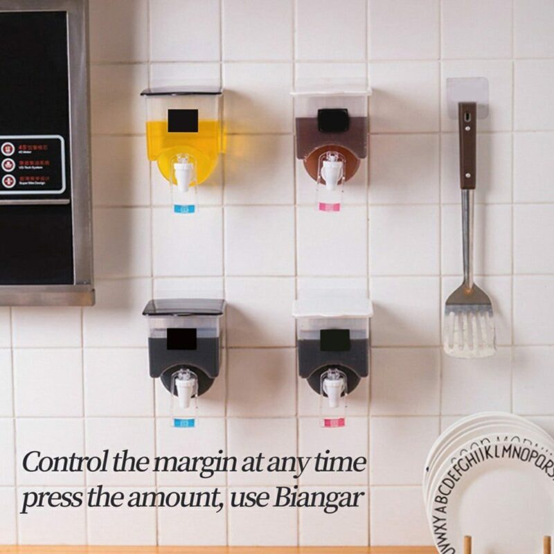 Wall Mounted Oil Vinegar Dispenser 1