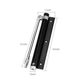 Door Closer Single Spring Strength Adjustable Surface Mounted Mini Automatic Closing Fire Rated Door Hardware