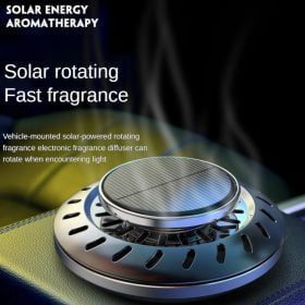 Car Solar UFO Shape Aromatherapy Fresh Deodorant Decoration