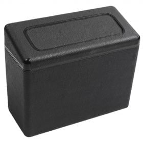 Car Mini Dustbin With Lid (Rexine Coatting)