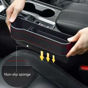 Car Seat Gap Filler Pair Set Driver + Passenger (Imported High Quality)