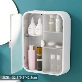 Bathroom Storage Shampoo Toiletry Cabinet