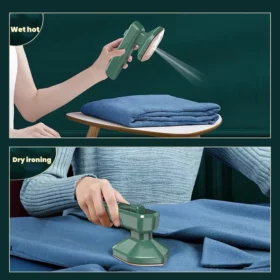 Professional Micro Steam Iron Mini Ironing Machine Handheld Steam Iron Hanging Ironing Suitable for Home Travel