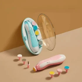 Baby Nail Clippers 6 In 1 Safe Electric Baby Nail Trimmer, Baby Nail File Kit