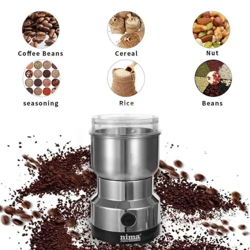 Electric Coffee Grinder for home Nuts Beans Spices Blender Grains Grinder Machine Kitchen Multifunctional Coffe Bean Grinding 1