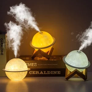 Planet Humidifier Household Aroma Diffuser Night Light 200ml