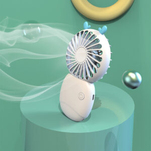 New USB Rechargeable Handheld Fan - Mini Pocket Electric Fan for Office and Home