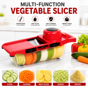10-in-1 Mandoline Vegetable Slicer – Fruit & Vegetable Cutter