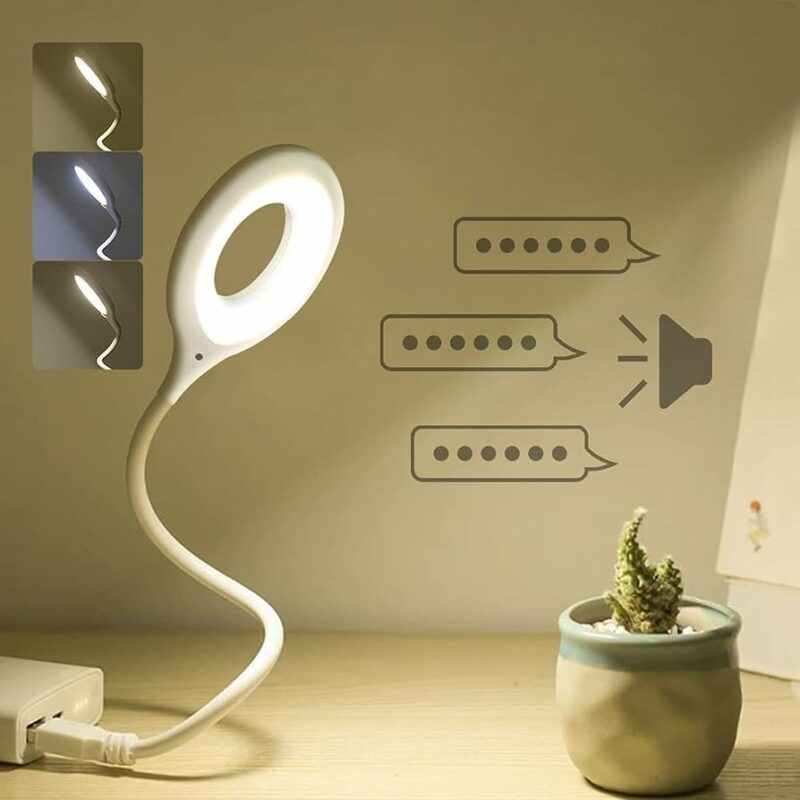 Smart Voice Control USB LED Lamp 1