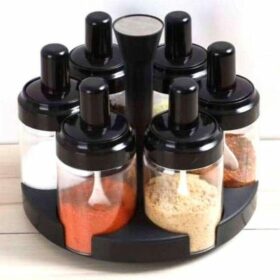 Revolving Spice Jar - 6 Pieces