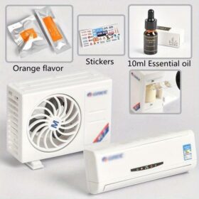 Solar Car Air Freshener – Vent Clip / Dashboard Diffuser Perfume