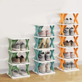 X Shape Shoe Rack