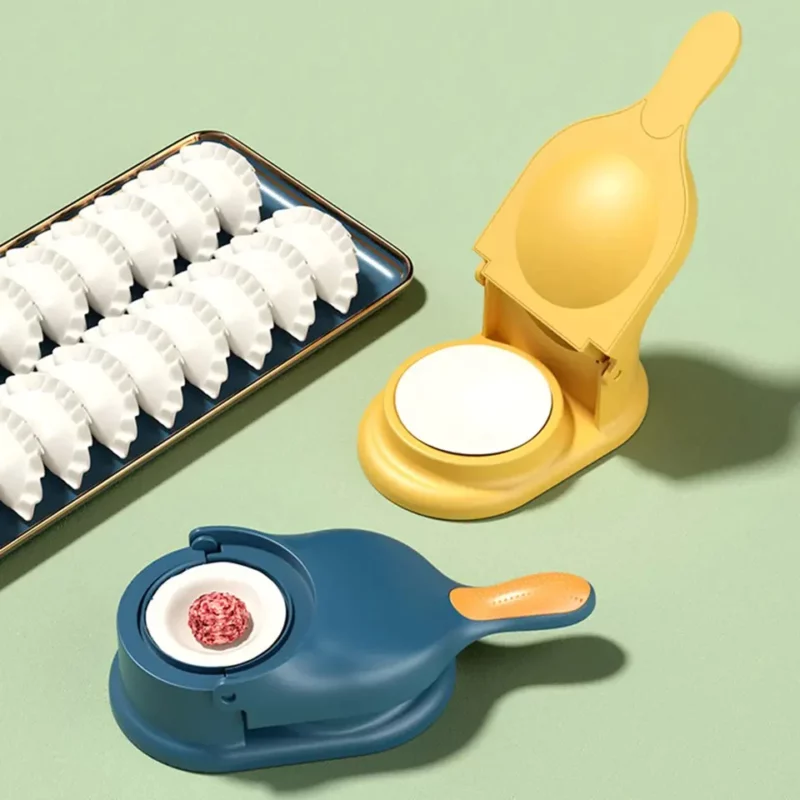 2 In 1 Dumpling Maker Portable Manual Dumpling Presser 2