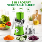 3-in-1 Manual Rotary Drum Grater