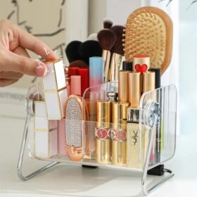 Acrylic Remote Holder - Mobile & Cosmetic Organizer - Home Desk