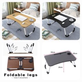 Foldable Wooden Laptop Table