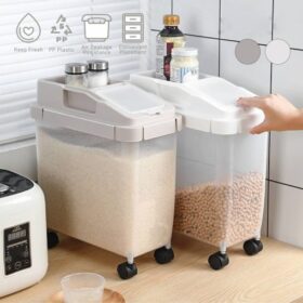 10Kg Rice Storage Container With Wheels