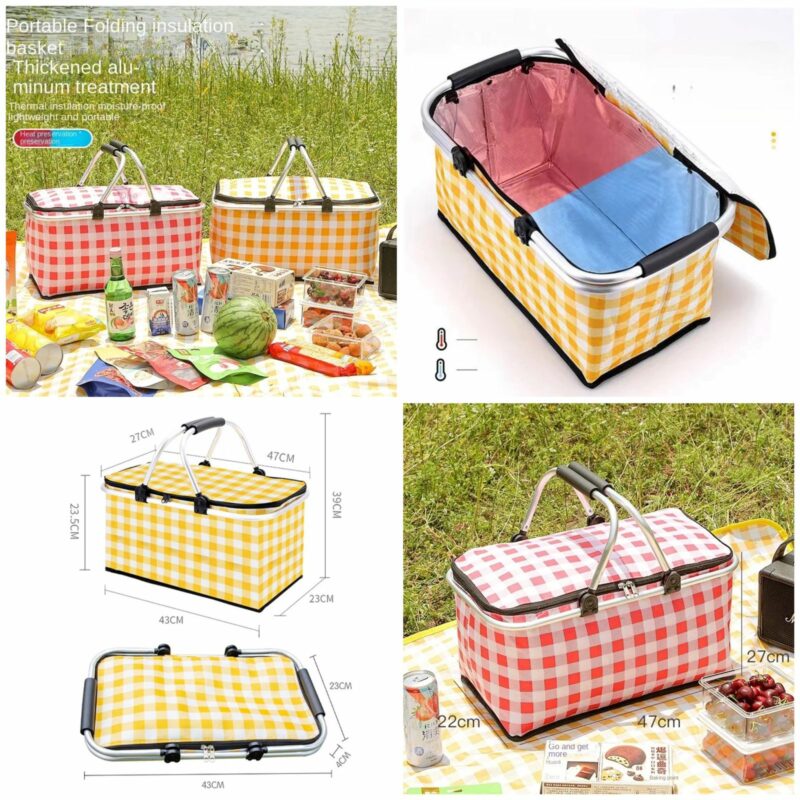 Picnic foldable bag