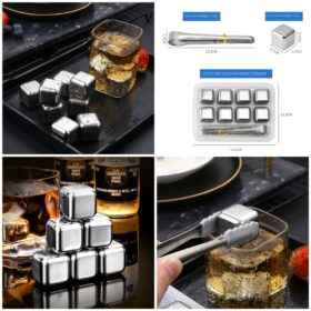Reusable IceCube Steel 8 pcs