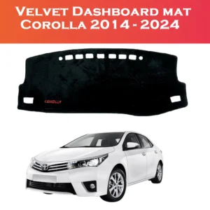 Velvet Dashboard Carpet For Toyota Corolla 2014 - 2022
