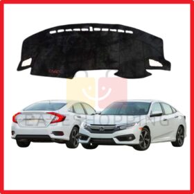 Velvet Dashboard Carpet For Honda Civic 2016-2021