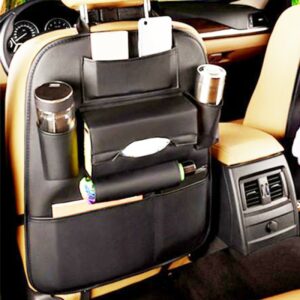 Leather Back Seat Organizer