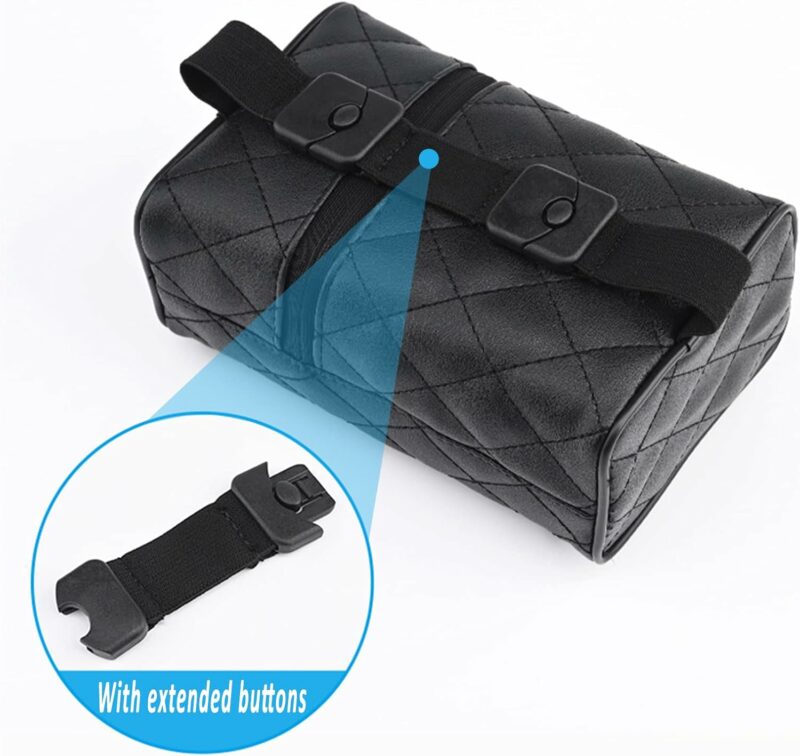 Leather Backseat and Central Console Tissue Holder