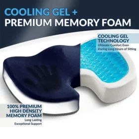 Memory Foam Gel Seat Cushion