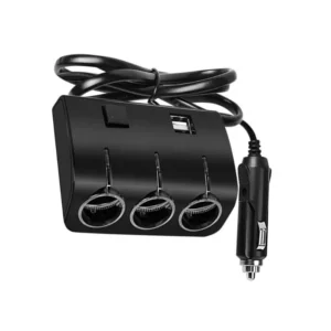 Universal Car Lighter USB Socket - Dual Port Fast Charging Adapter