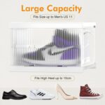stackable shoe storage box 3 layer