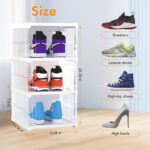 clear plastic shoe box with doors