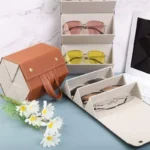 roll-up sunglasses storage organizer