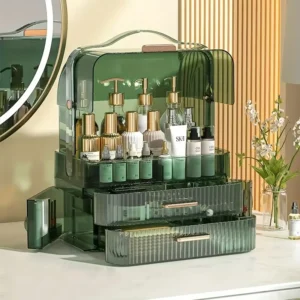 portable multi layer desk makeup organizer drawer
