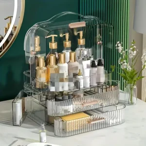 desk makeup organizer multi layer with drawer