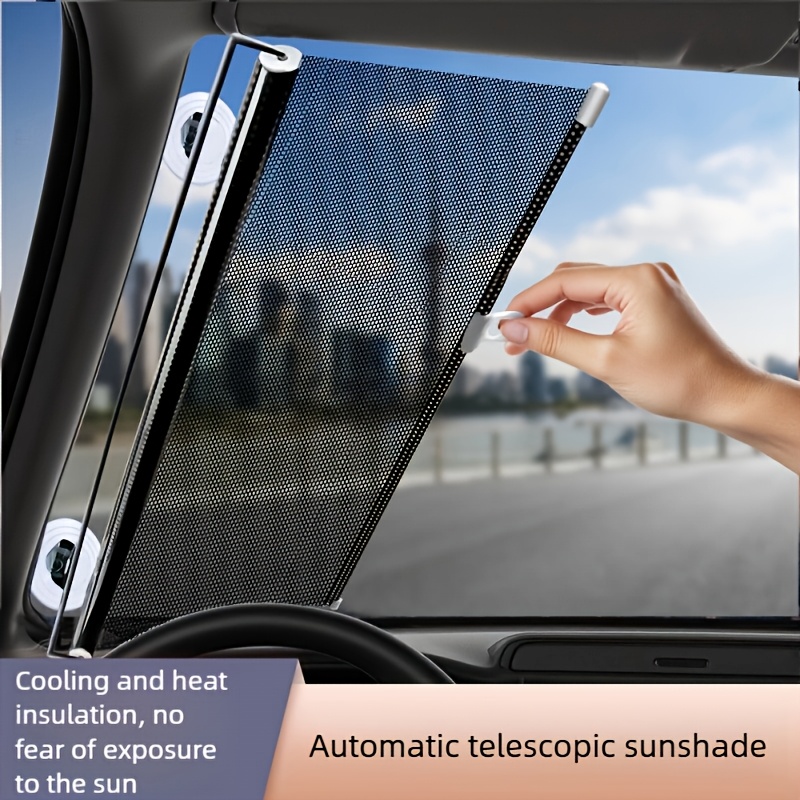 Retractable Car Window Sun Shade